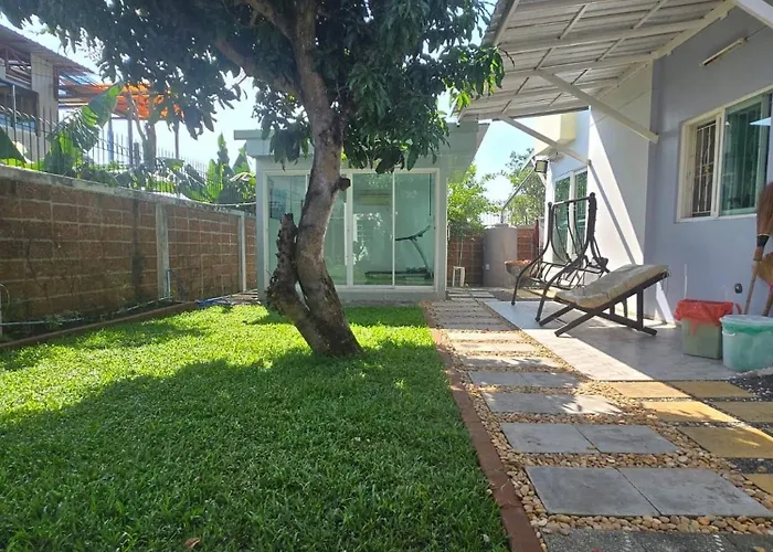 בית הארחה Charming Guest In Secure Residential Area Near Lat Krabang *